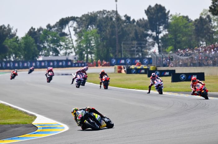 Bezzecchi triumphs again as Bagnaia crashes out in Le Mans